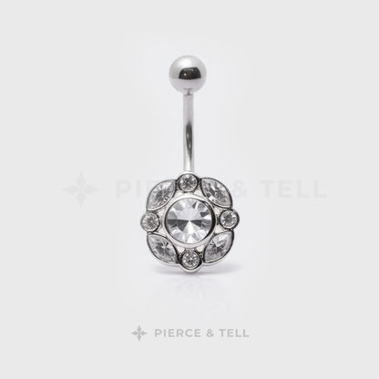 Zircon Belly Stud