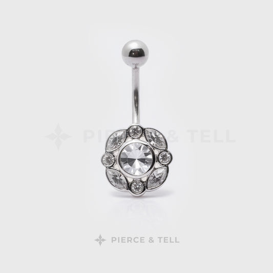 Zircon Belly Stud